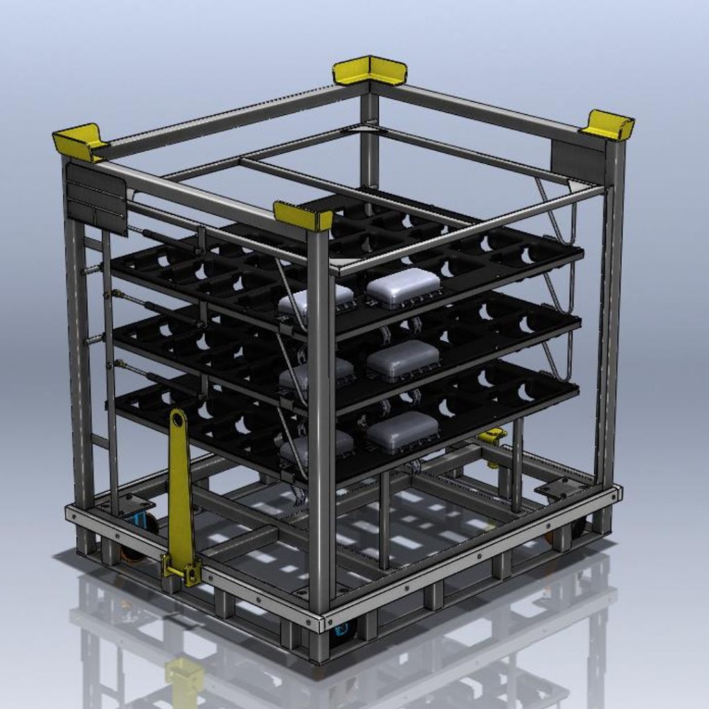 Rack industrial — Badaró Metalúrgica